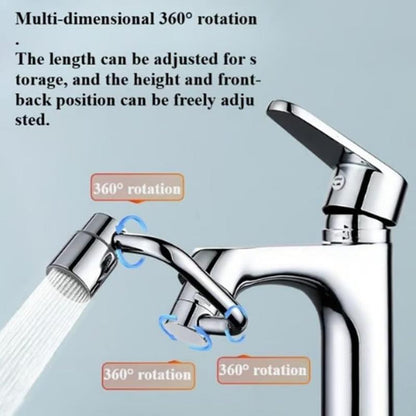 Rotatable Faucet Aerator Extension