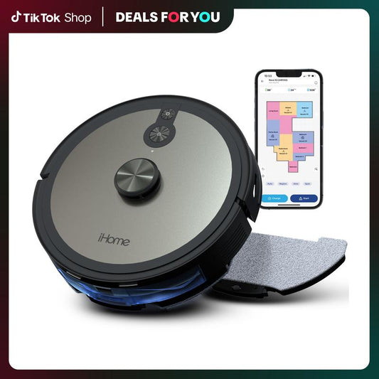 iHome Autovac Nova S2 Robot Vacuum + Mop