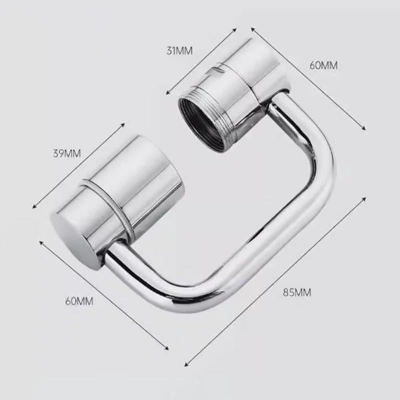Rotatable Faucet Aerator Extension
