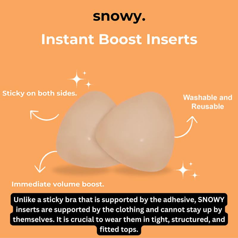 SNOWY Sticky Inserts - Instant Lift & Boost