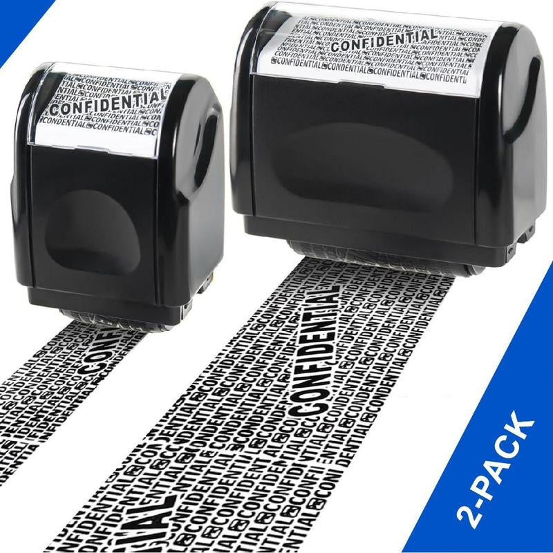 2 Pack-Privacy Roller Stamp