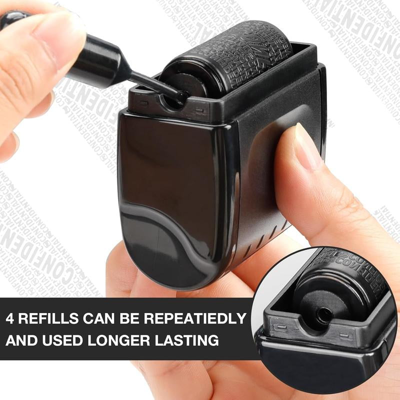 2 Pack-Privacy Roller Stamp