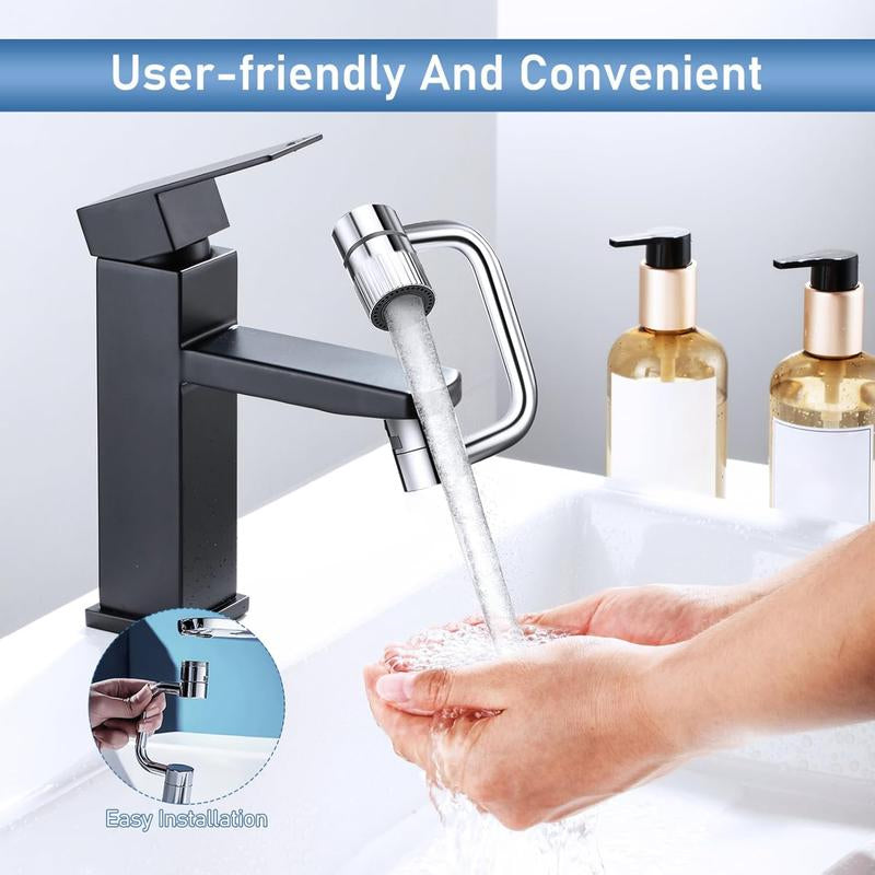 Rotatable Faucet Aerator Extension